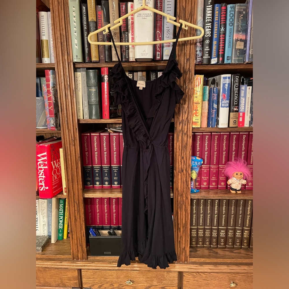 Ella Moss Black Ruffle Dress
